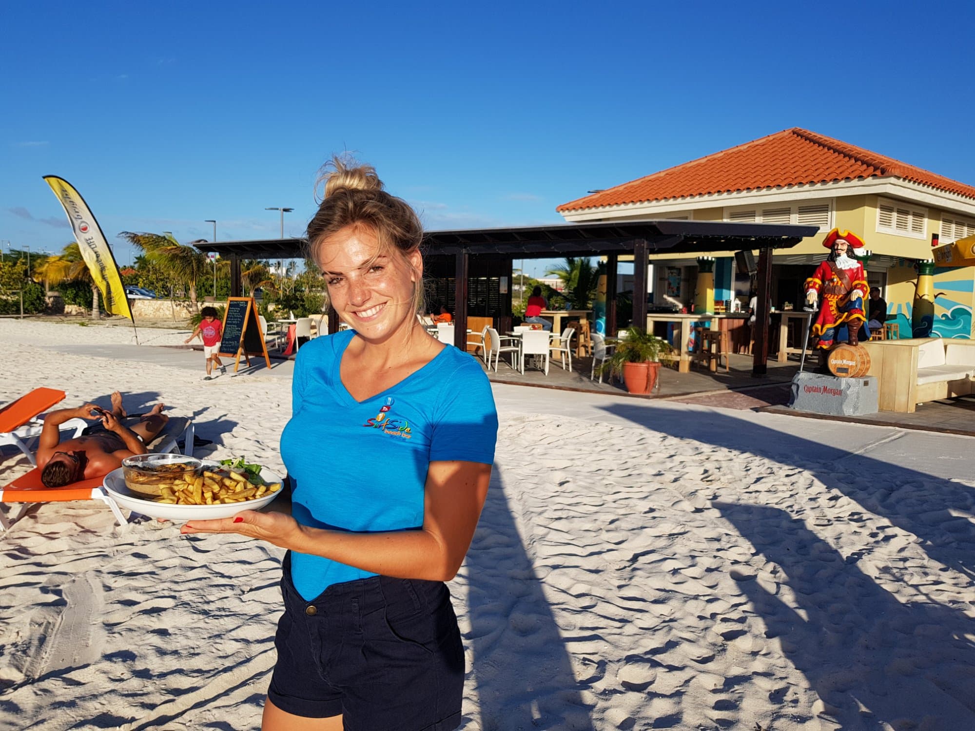 Service on the beach available