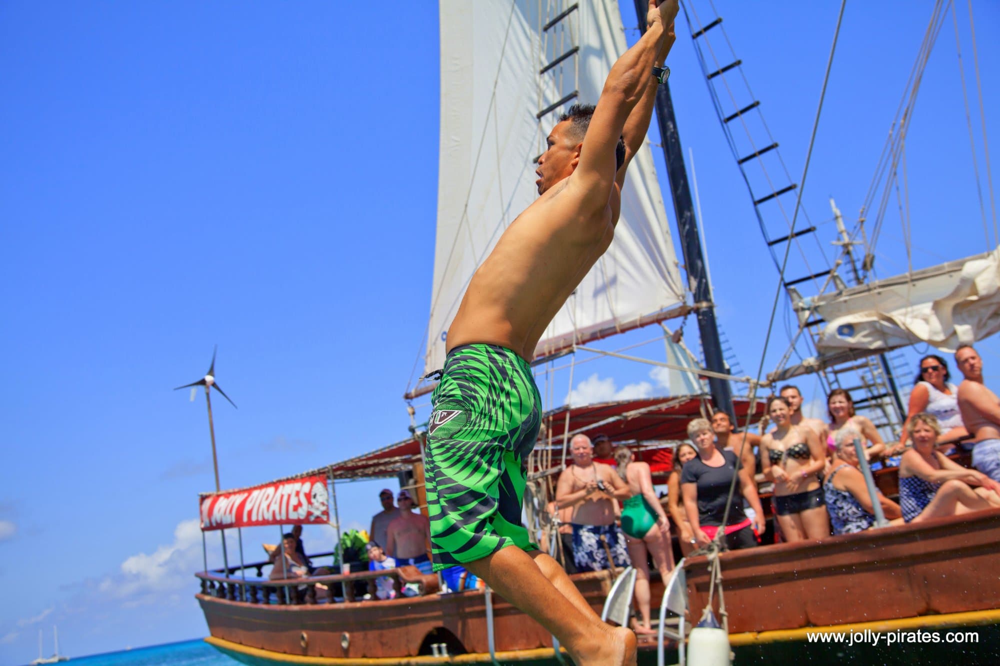Have a rope swinging good time.