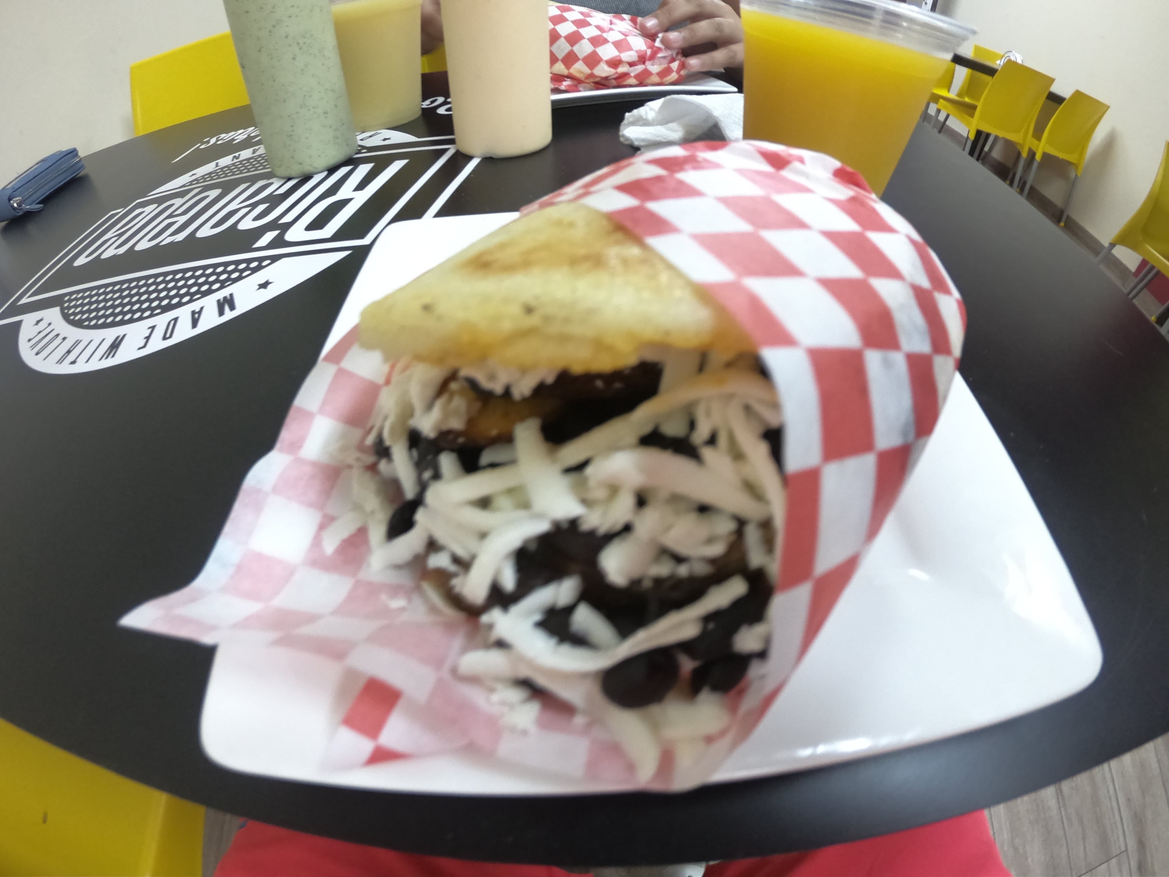 Excelentes arepas!