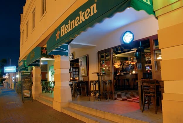 We're located Downtown Oranjestad