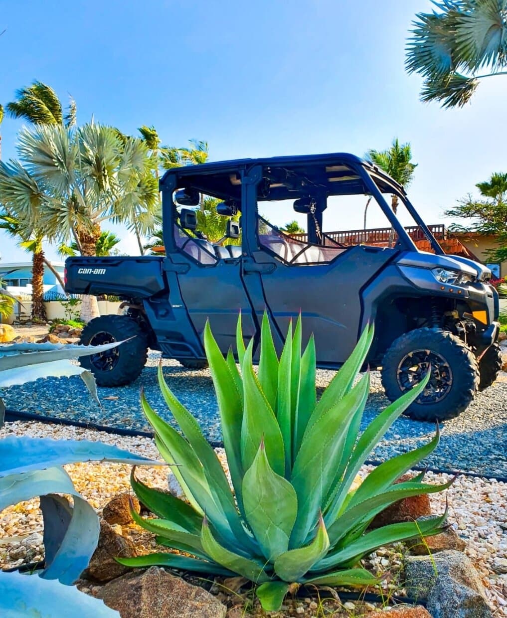 This beast is a can am defender which can accomodate up to 6people.Book with us and experience a true luxury
