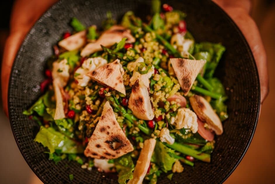 Fattoush crudites - Our house salad