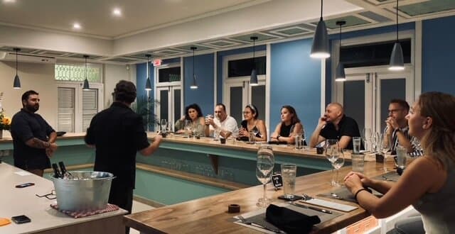 The Chef's table.