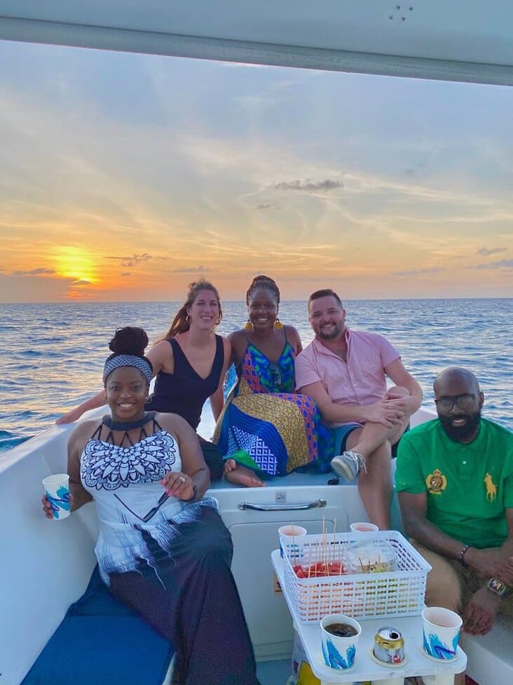 Sunsetboataruba fun for everyone!