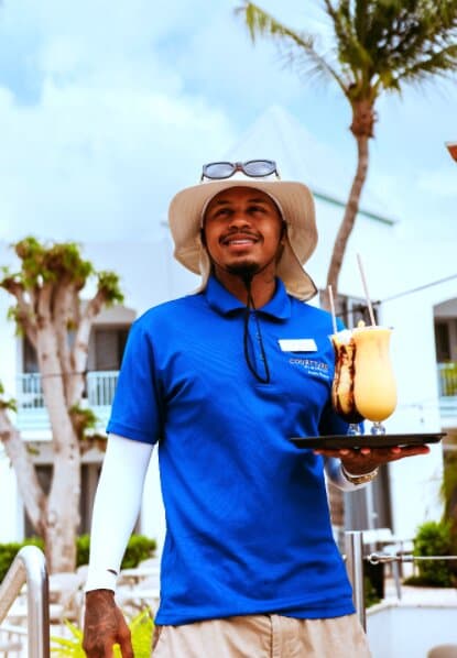 ALWAYS DANIEL OUR POOL WAITER  HAPPY TO HELP YOU