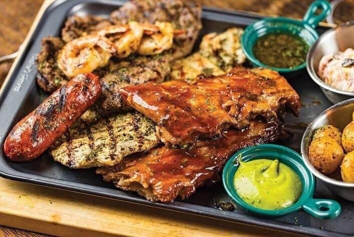 Mixed grilled for two