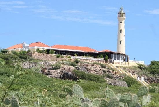 La Trattoria El Faro Blanco surrounded by history and nature serving Aruba and it's guests the b