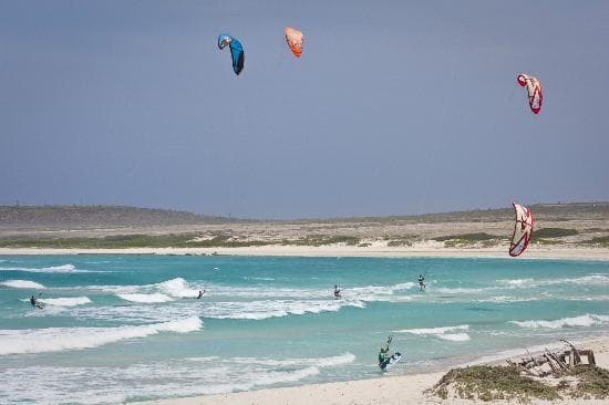 Kitesurfing at Boca Grande