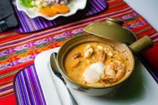 Chupe de camarones