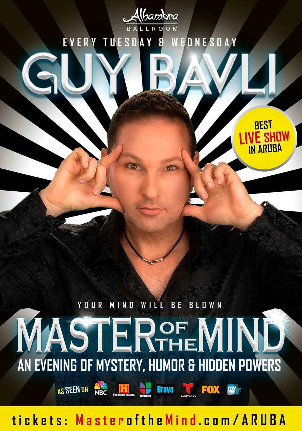 Guy Bavli - Master of the Mind - Aruba