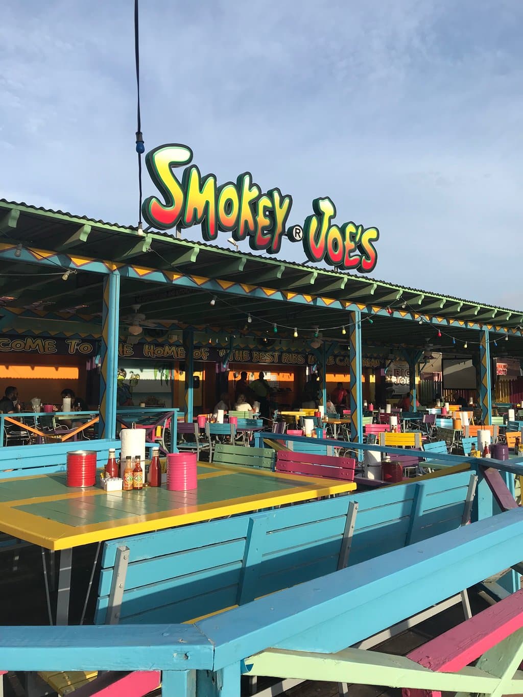 Entrance of Smokey Joes