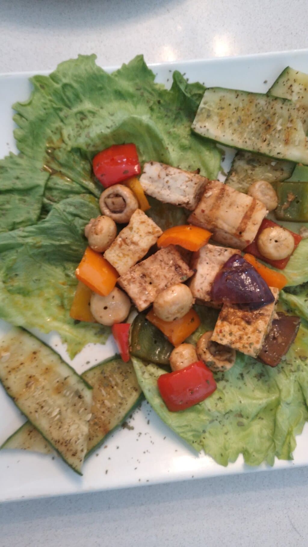 Vegetarian Kabab

Tofu en vegetables