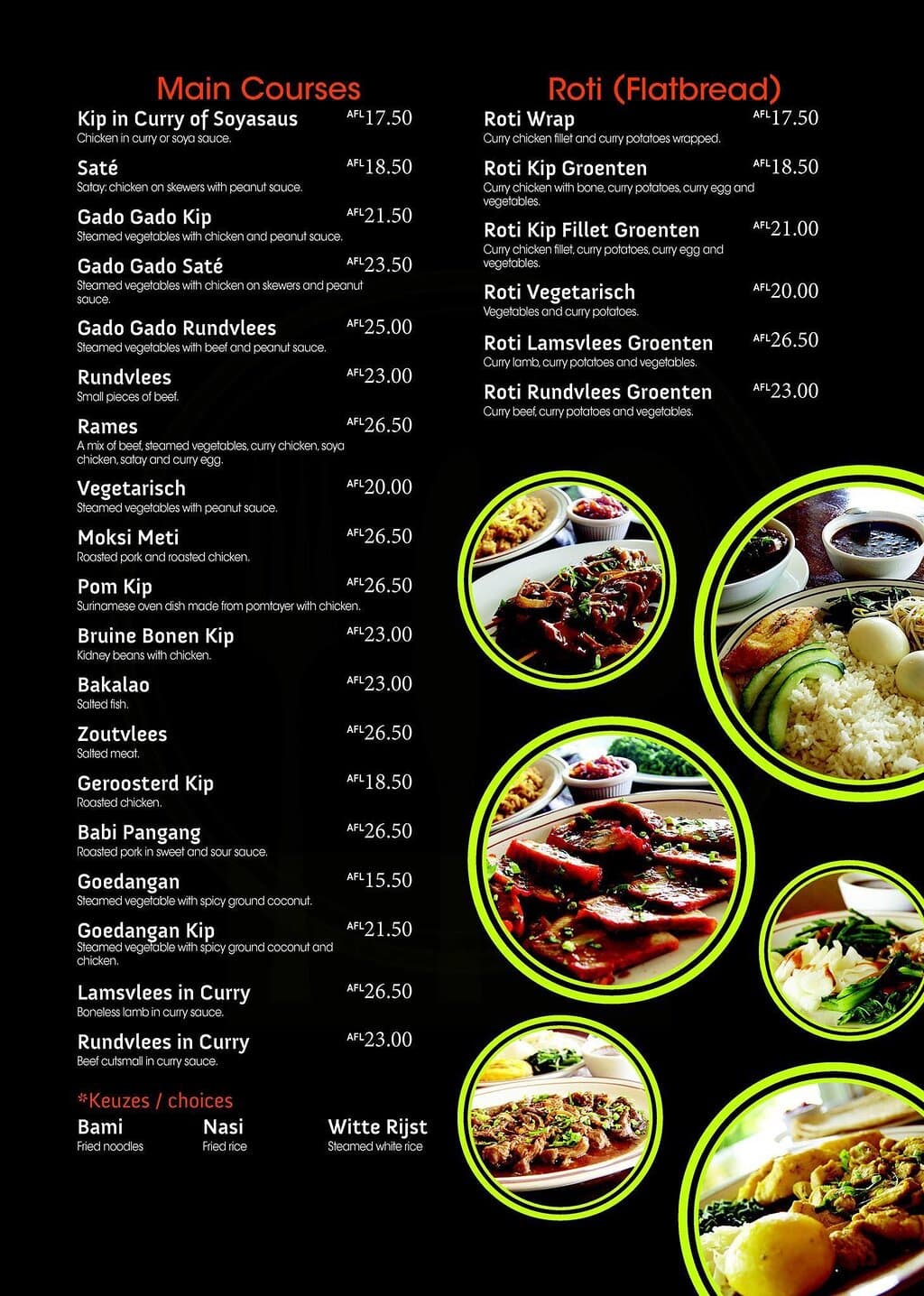 Our menu (1)
