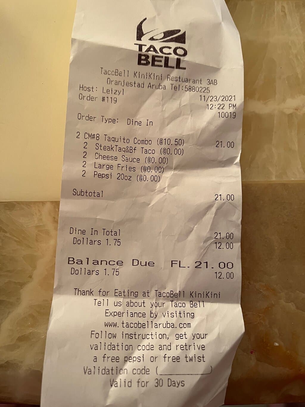 Taco Bell at TripAdvisor
