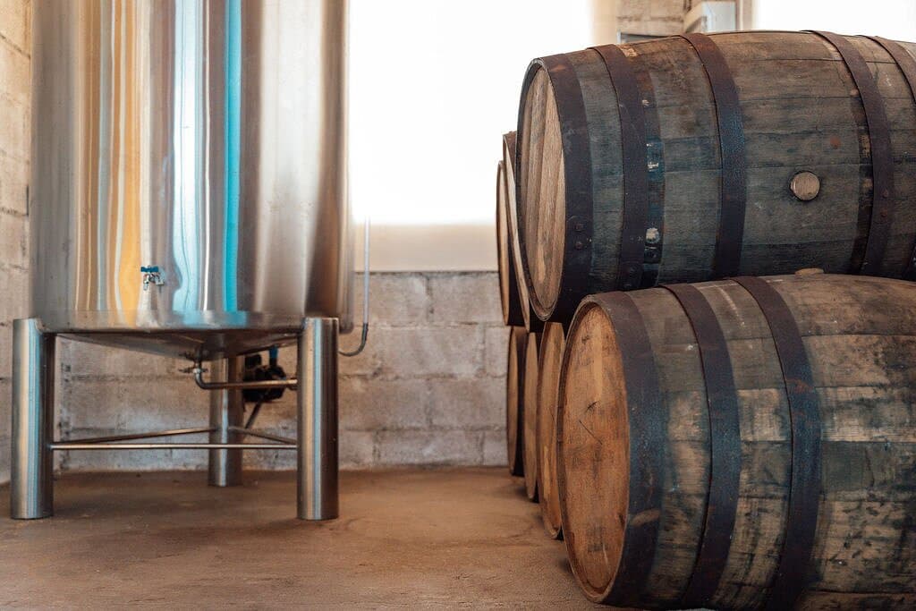 Rum aging barrels