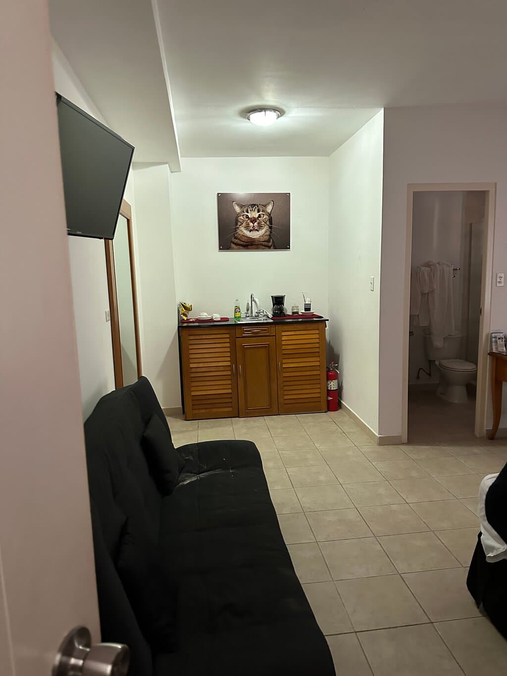 Parte de la habitación