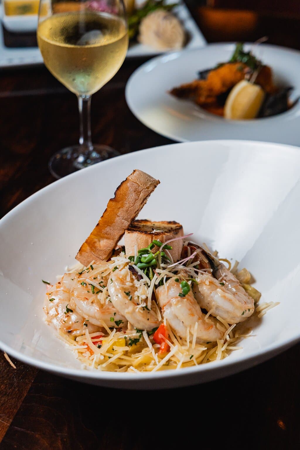 Garlic Shrimp Pasta
