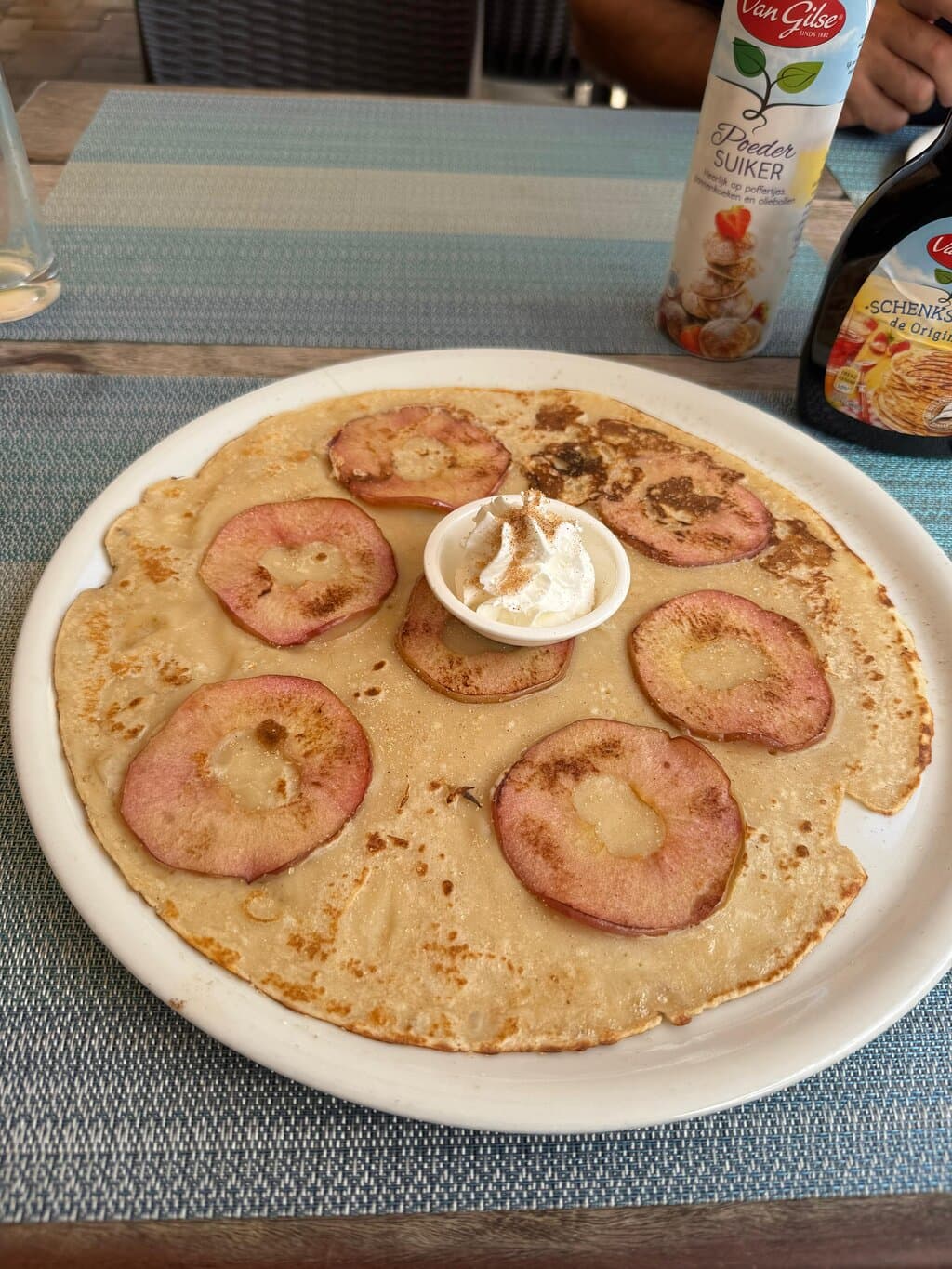 Pancake Apple Pie, delicious!