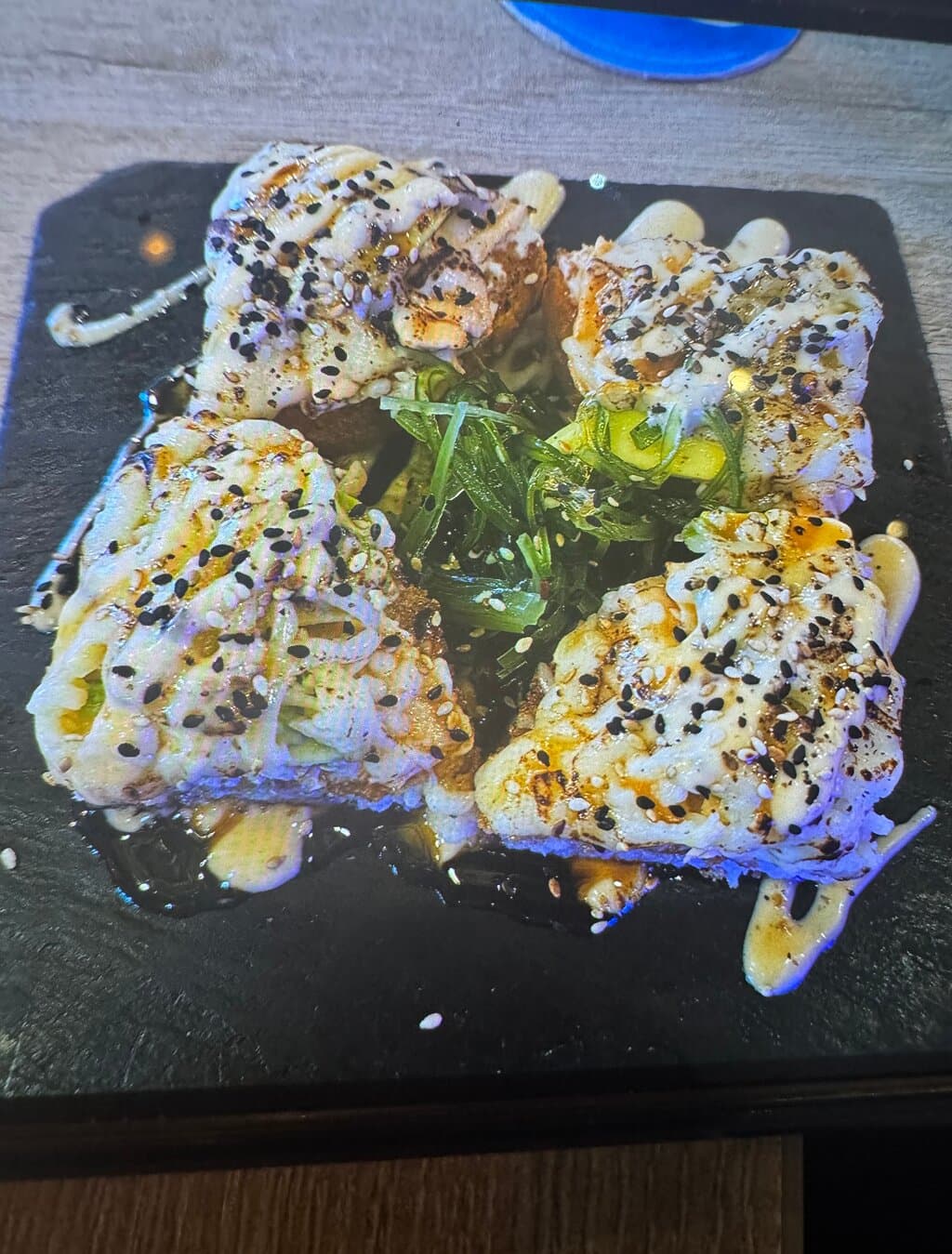 Sushi Pizza.   UNREAL.