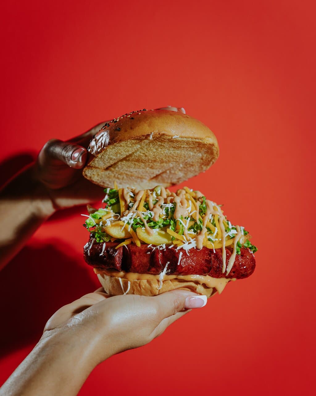 Salchipapa Burger