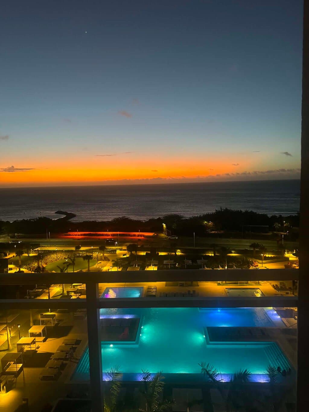 the perfect sunset view!!