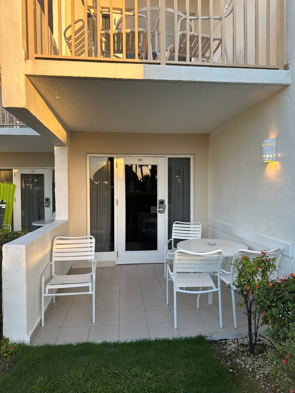All superior rooms have private balconies