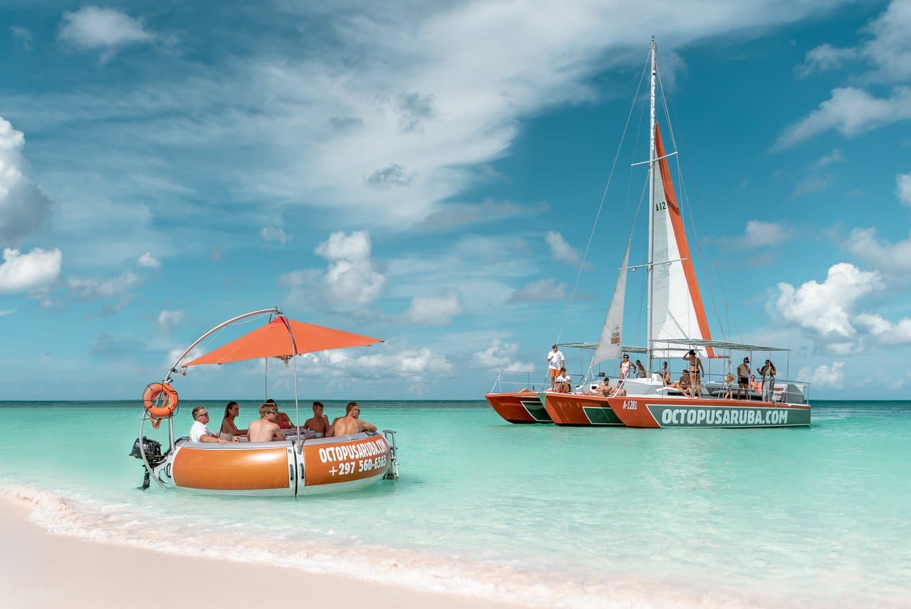 Octopus Aruba. Genuine care & comfort and the highest quality service on Aruba. UNIQUE CATAMARAN EXPERIENCES. Sailing, Snorkeling, Sunset, Private Tours and Boat Rental