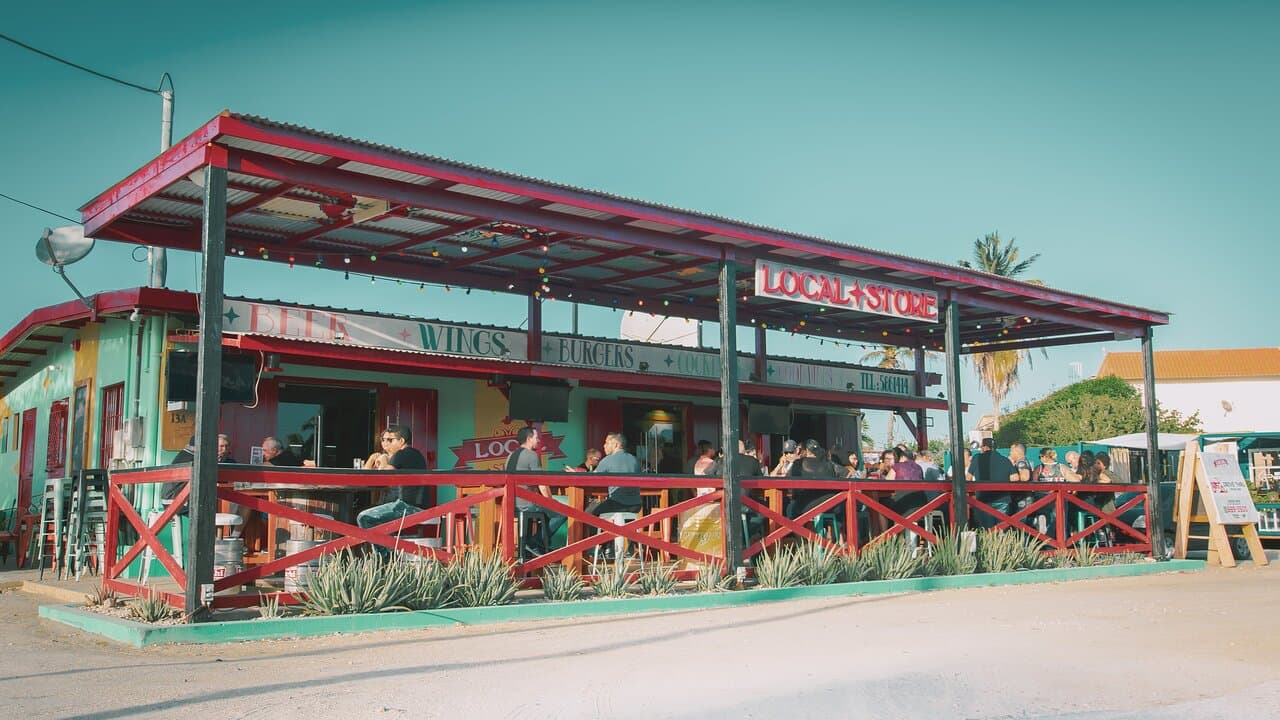 Front of Local Store