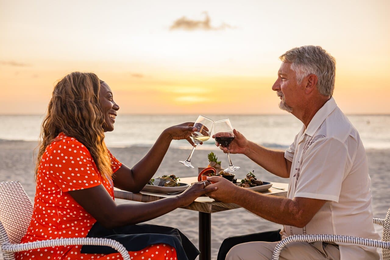 An unforgettable beach dining experience