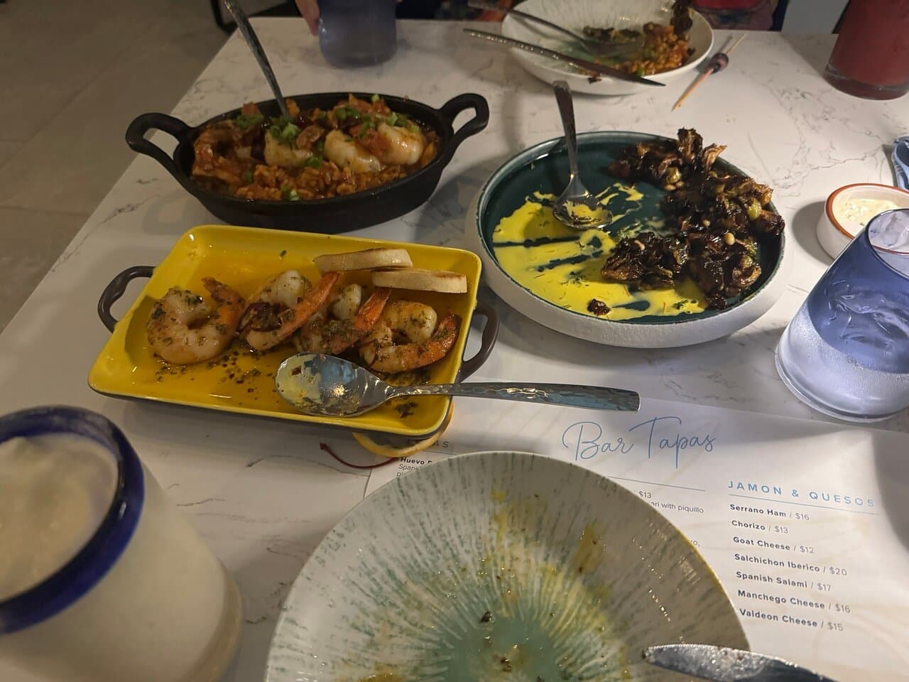 Happy campers with Bar Tapas