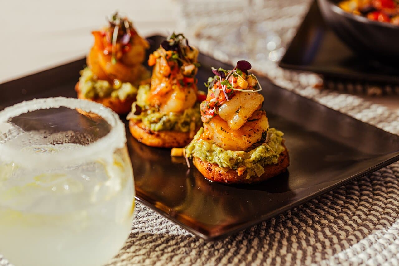 Shrimp Arepitas
