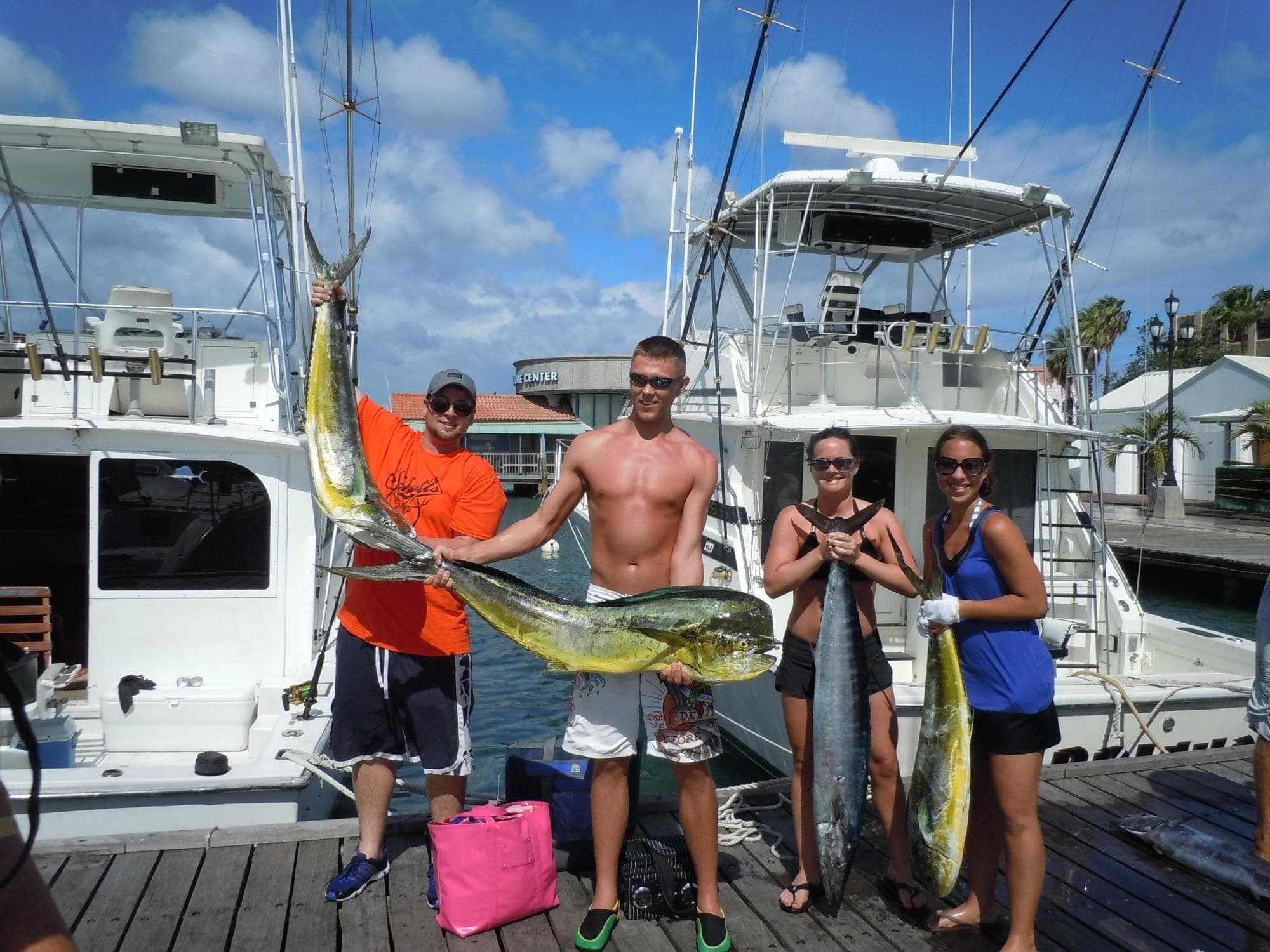 Showing off big fish