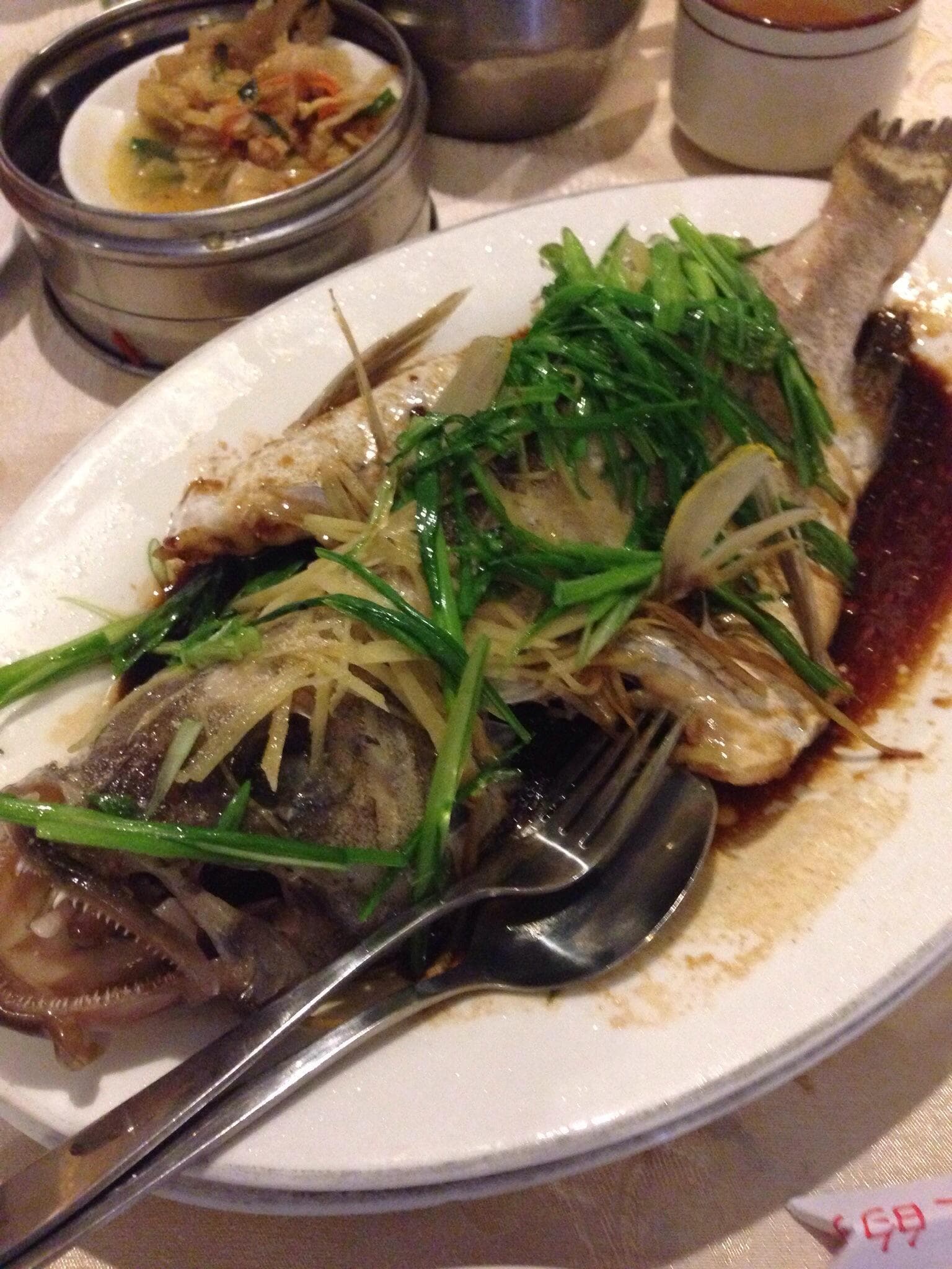 Steamed Grouper