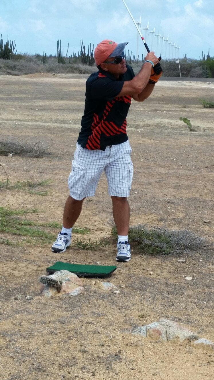 We had a true aruba golf experience, loved it and had a lot of laughs along the way.