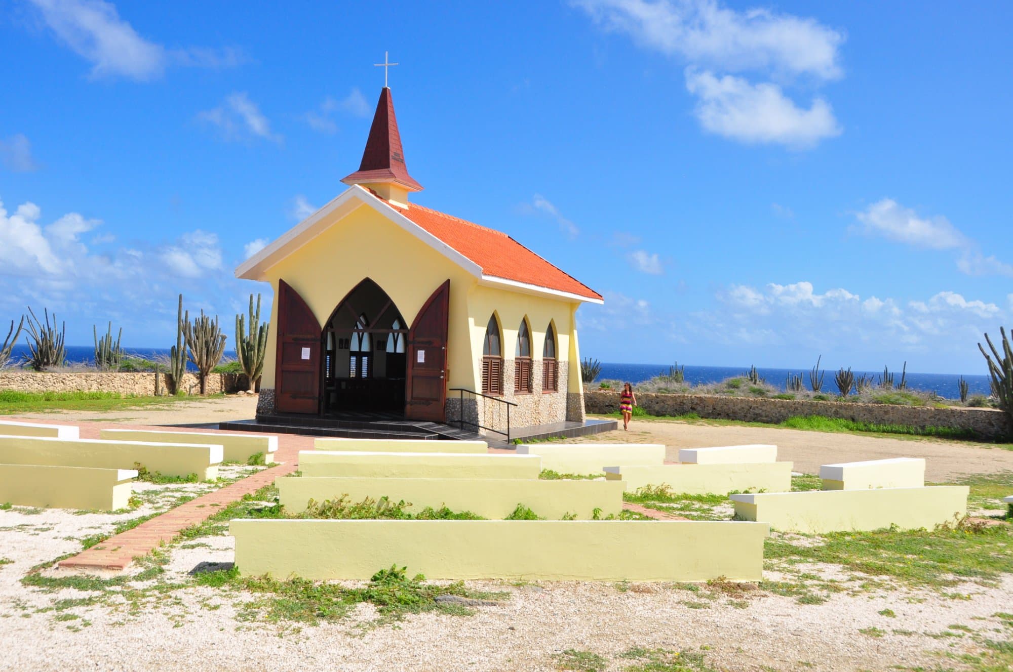 cute church with pretty views!