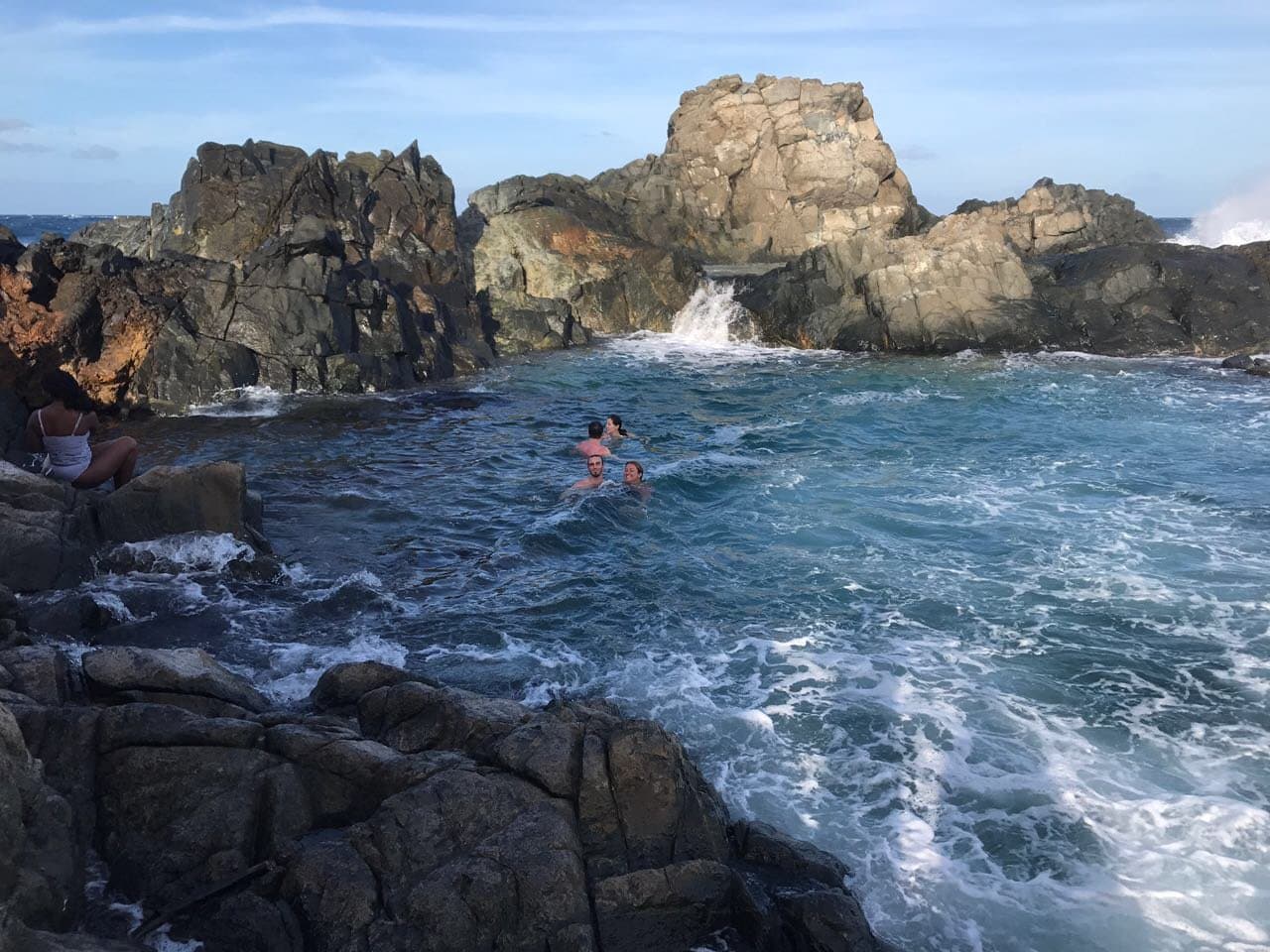Natural pool ride September 25, 2017