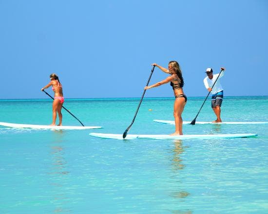 Aruba's only certified sup instructor