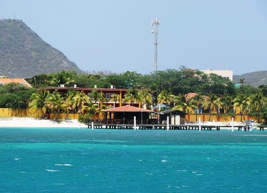Aruba Surfside Marina View from the Sea